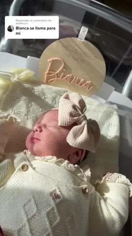 Respuesta a @iaritaa.x.x Hello mundo, me llamo Bianca 🎀 #reciennacido #baby #bebe 