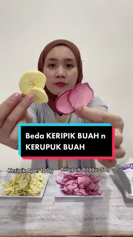 Masih belum tau bedanya apa? 🤔 #apelicious #semuabisanyemilsehat #keripik #cemilan #snack 