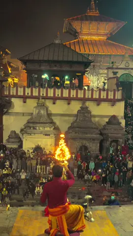 When I visit a Temple The first wish from my heart ❤️Let us together forever🥹Pashupatinath Sandhya Aarati full vid on YouTube.Link on bio do subscribe 👊