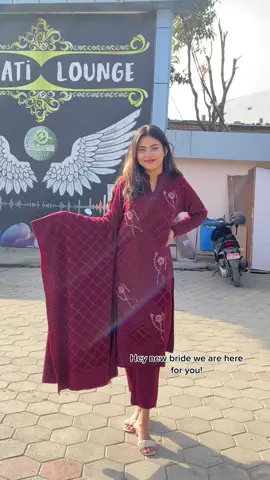 Wollen kurta specially for our new bride #surkhet #hpoutfits🛍 #wintercollection @amunathapa🌸 @Hima Khadka @Hima khadka @1911🖤 @Shobha🌹🌺 