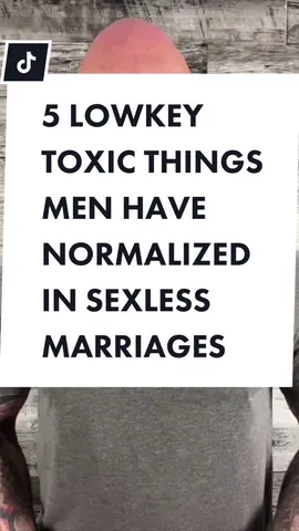 people have bastardized the word “Toxic” in relationships now. “That’s toxic”. This comment gets thrown on my reels a lot from men who watch a 30 second clip and think they understand everything I am saying. I have hours of content available in my program PLUS a wealth of knowledge I teach real time to men in my Marriage Lords group or when I mentor 1:1. It’s impossible to cover all the information on even the subject of each clip when I make a reel yet, opinions are formed. Toxic behavior and lowkey toxic behavior is real how we and important to start paying attention to when you own you and the man you want to be.   Visit RyanCassMorrow.com - Reach out and Go Get Your Wife.   #tiktokmen #tiktoktips #FYP #foryou #foryoupage #tiktoktips #over30 #over40 #over50  #Businessman #businessmen #deadbedroom #deadbedroomfix #loveandmarriage #marriagetip #marriagecounselling #marriage #Relationship #marriagegoals #marriedlife #coupleproblems #emotinal #neverletgo #realtionship #relatable #relationshipadvice #relationshipproblems #relatablecontent #sexlessmarriage