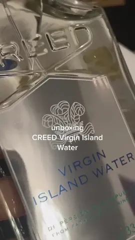 early bday present from someone trynna warm my 🧊🫀  #perfumeunboxing #perfumetok #fragrancetok #creedfragrances 