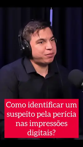 Como identificar um suspeito pela perícia nas impressões digitais? #periciacriminal #penal #direitopenal #advogado #advogada #advocacia 