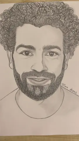 Mohamed Salah drawing @mo_.salah22 #mohamed #mohamedsalah #mohamedsalah♥️♥️ #mohamedsalah11 #salah #salahmohamed #drawingfootballers #footballdrawing #drawingface #liverpool 