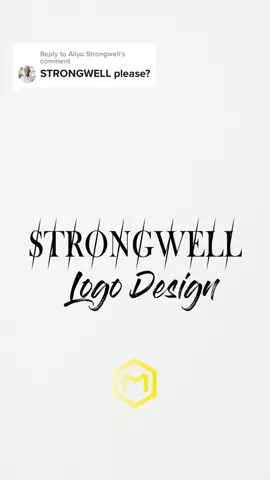 Replying to @Aliyu Strongwell Strongwell logo delivered. #brandingproject #logonamedesign #mbellostudio 