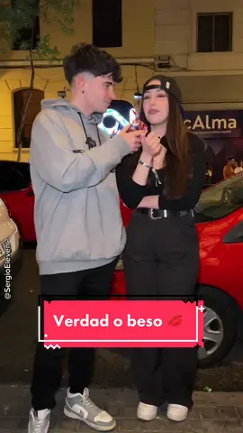 Verdad o beso? 💋 IG: SergioEleven ♥️ #kissorslap #Besoocachetada #Ligar 