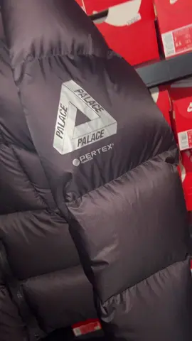 Palace baraclava puffa | winter essential | snug coat | matte finish | #fyp #palace #triferg #outwear #fashion #streetwear #reseller #Skateboarding #SmallBusiness 