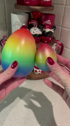 I can’t believe I found a MINI rainbow egg, I can’t wait to see what’s inside 🌈 👀 #fyp #rainbowegg #asmr #asmrsounds #asmrtiktok #surpriseegg #hatchingegg #surprisetoy