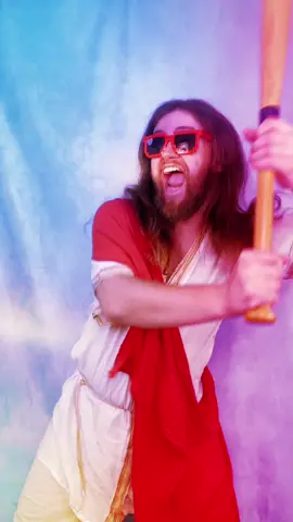 Did you guys miss these baseball bat vids? 😅 #tiktokjesus 