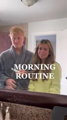 Heres what our morning routine actually looks like 😂🫶🏼 w/ @Bloom Nutrition #MomsofTikTok #momlife #youngmom #momtok #parentsoftiktok #husbandwife #youngmom #utahmom #utah #morningroutines #dayinmylife #routine 