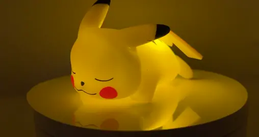 Sleeping Pikachu Nightlight #nightlight #pikachu #pokemon #sleepingpokemon #SmallBusiness #smallshop