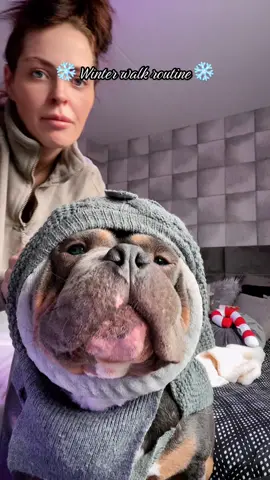 Always prepared for the winter walkies with my bestie ❄️ #foryoupage #foryou #fyp #vj #voorjoupagina #voorjou #marenenraffie 