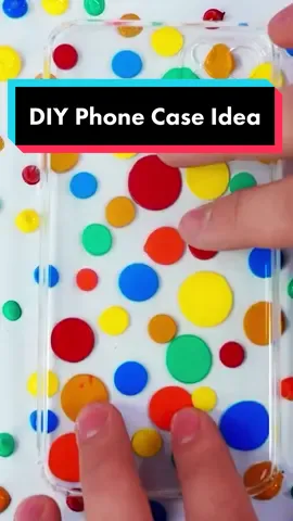 Creative phone case idea! 🎨 #phonecase #customized #paint #DIY #fyp #LearnOnTikTok 