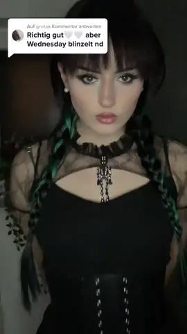 Antwort auf @𝕘𝕣𝕖𝕥𝕒 i tried 😅 #wednesdaydance #wednesdaycosplay #wednesdayaddams 