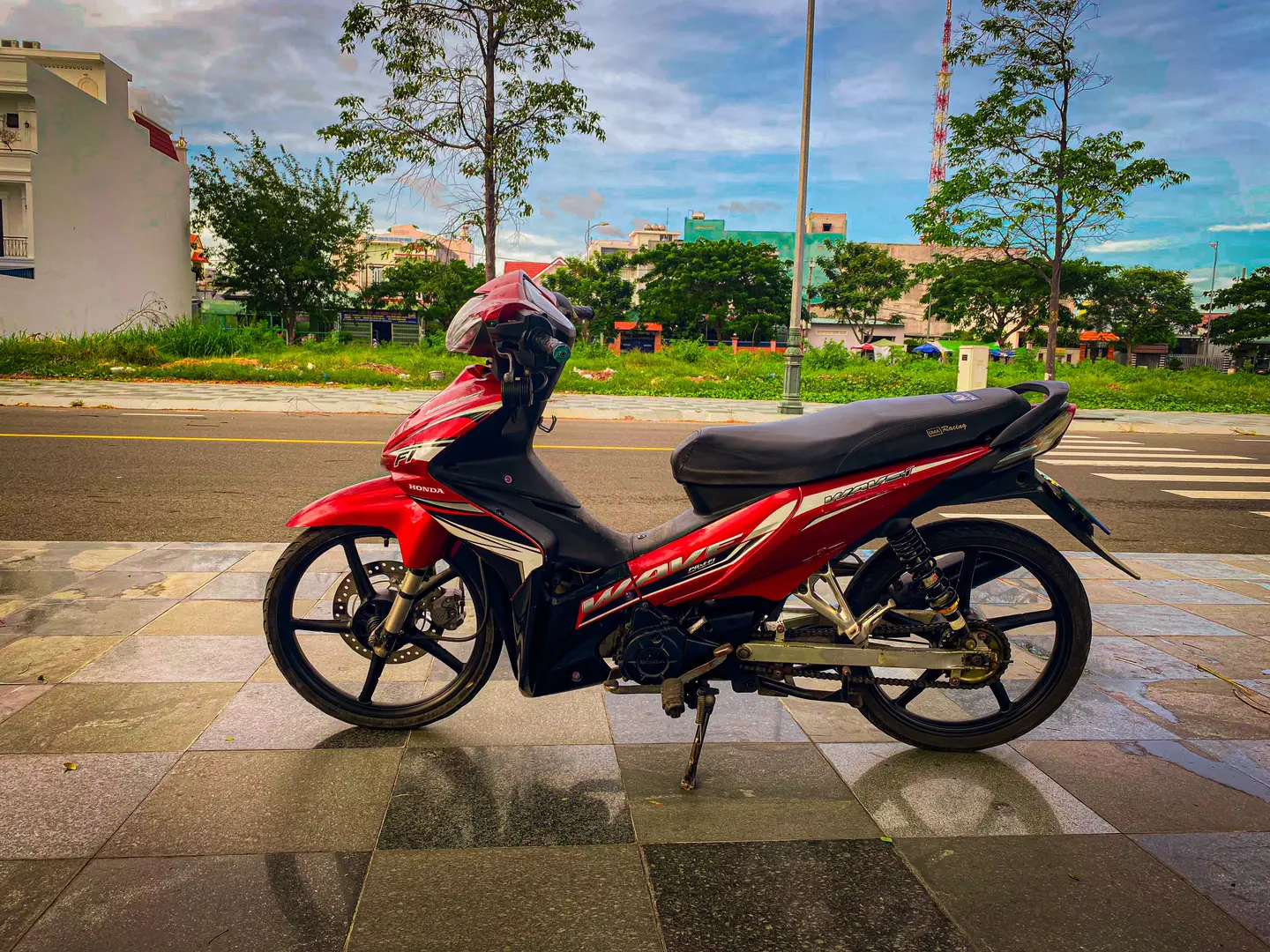 Hành trình 4 năm báo của tôi với chiếc wave rsx110😅😅