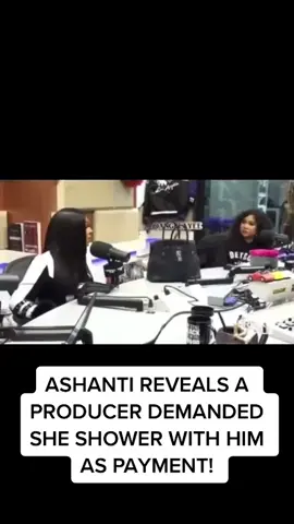 #Ashanti reveals a producer demanded she shower with him as payment! 😳👀 @ASHANTI @Breakfast Television #breakfastclub #music 