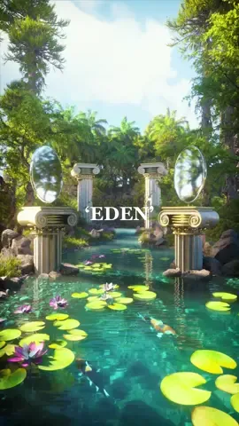 Eden  Welcome to Eden. This beautiful paradise is a peaceful place to rest your mind and thoughts.  #c4d #octanerender #animation #loop #nature #eden #reels #cinema4d #forest #3dart #nftart  #c4d #octanerender #animation #loop #nature #eden #reels #cinema4d #forest #3dart #nftart