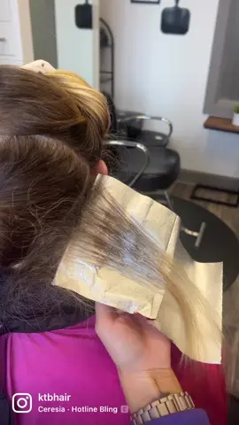 This is what I do when a blonde hairline gets to dark and they are typically a hand painted hairline. I will use foils. They will be a higher impact. I do back to back and don’t leave out any hair. This will give a diffused balayage look but remove that extra dark that has grown in over time.  @ruskhaircare ultimate blonde  @styletekbeauty foils @oliviagarden_int foil comb . . . #btconeshot2023_colorvideo #btconeshot2023_educationalpost #balayage #balayagehighlights #balayagehair #balayageartists #balayagecolor #cosmoprofbeauty #behindthechair #beautylaunchpad #hairbrained #modernsalon #saloncentric #ittakesapro #licensedtocreate #denverhairstylist #denverhair 