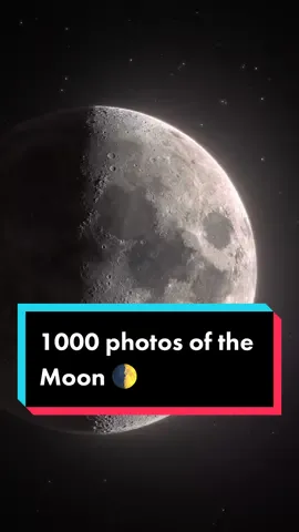Final video is an animation of the actual Moon image. I used Adobe After Effects to make that #fyp #moon #telescope 