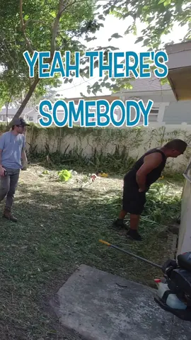 NEIGHBOR found someone SLEEPING in ABANDONED home #satisfying #sbmowing #asmrvideo #asmr #satisfyingvideo #overgrownyard #mowing #edging #edginglawn #fyp #fypシ