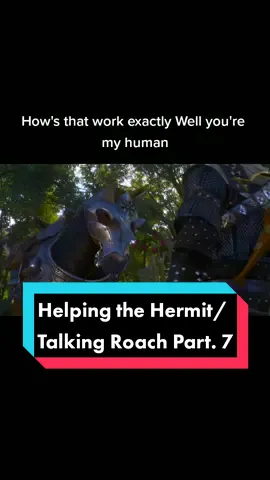 Talking Roach is great. #thewitcher3 #thewitcher3wildhunt #geraltofrivia #thewitchernextgen #cdpr #gaming #thewitcher #fyp 