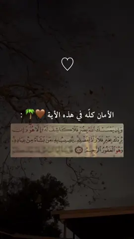 #وان_يمسسك_الله_بضر_فلا_كااشف_له_الا_هو #quran #islamicreminder #fyp #muslim 