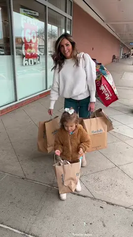 It happens to the best of us 🤷‍♀️ there are just so many good deals for the holidays!! I feel like all moms do this, and shout out to my toddler for helping carry the bags 😂 #MomsofTikTok #husbandwife #marriedlife #couples #toddlermom #holidays #fypシ 