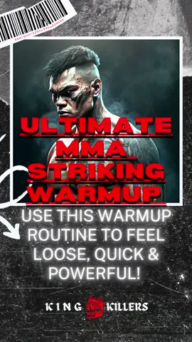 Ultimate MMA Warmup Routine Will Have You Feeling QUICK, LOOSE & POWERFUL‼️ Try This Before Your Next Training Session 🔥 #warmuproutine #mmatraining #mmafighter #fitnessroutine #fighting #resistancebands 