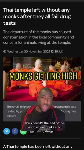 Monks failed drug test #monk #monks  #thai #thailand #thailand🇹🇭 #news 