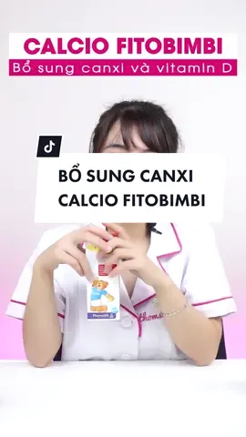 Bổ sung canxi CALCIO FITOBIMBI và vitamin D#thomsoncare #calcio #fitobimbi #vitamind #calciofitobimbi 