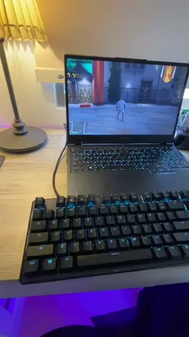 Tips pake laptop tambah keyboard Mechanical #standlaptop #standlaptopaestethic  
