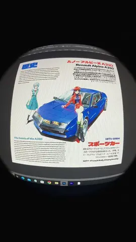 concept add for Renault Alpine A310 #fyp #fypシ #foryou #design #anime #evangelion #renault #art #rec