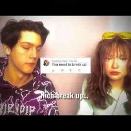 I love them!!😢❤                                            l!Video spoiler! They didn't break up, they just smashed a CD and said they would never break up and Zoe fake cries.