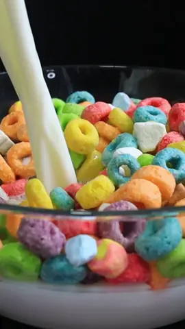 시리얼 먹방asmr. Froot Loops Cereal mukbang #푸드사운드 #입술계먹방 #eatingsounds #crunchysounds #mukbangasmr #파트너크리에이터 #후르츠링 #frootloops 