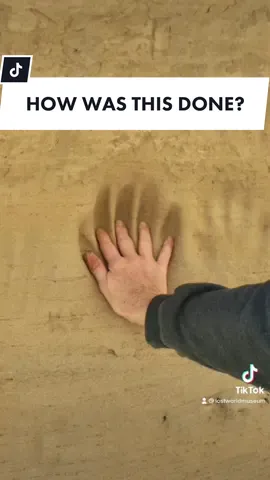 Sandstone hand impressions- HOW? #evolution #creationism #geology 