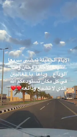 ‏حفظ الله ورعايته استودعكم الله يا الغوالي