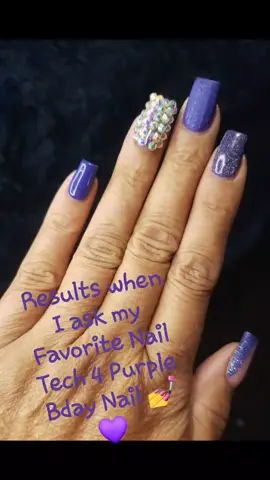 #FYP #purple #nailtech #nailswag #naillove 