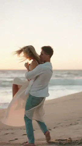 This was absolutely the most wholesome moment I’ve ever captured.   Dancing and spinning in circles on the beach with the love of your life 🖤   #wedding #weddingtiktok #weddinginspo #weddingvideo #weddingphotographer 