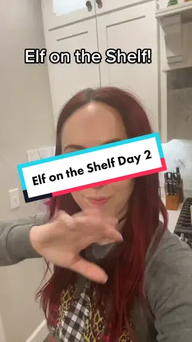 Day 2 #elfontheshelf and elf name reveal! 🎄