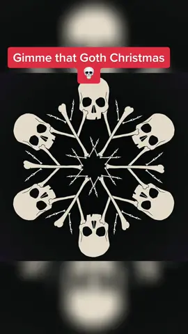 Santa has a skull under that fluffy white beard…just sayin. 🥰💀🖤 #santa #gothchristmas #gothic #skeleton #horror #spooky #creepmas #metal 