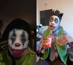 #duet with @thatsdax #OpenVerse  Joker freestyle's to an open verse. #joker #jokerchallenge #jokercosplay #batman #batmanandrobin #batmanandjoker #harleyquinn #dc #dccomics #freestyle #rap #bars #beatbox #nobodybatsaneye #whysoserious 