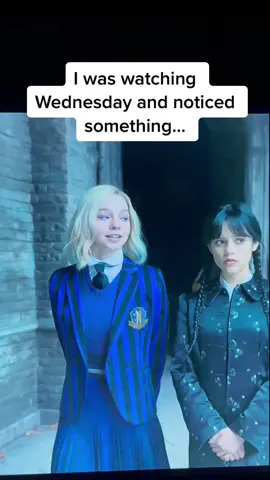 Did you see it?? 😳😳😳 #wednesday #fyp #foryou #netflix #TimBurton 