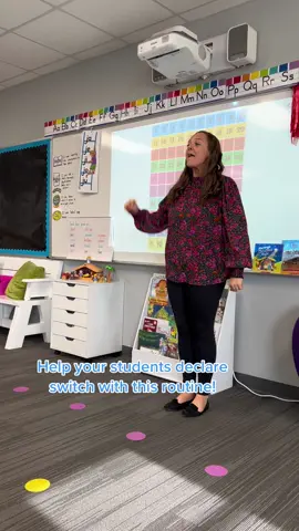 Do you students have a hard time switching decades when counting or skip counting? Just this counting routine!! They will never miss a decade again!   #teachersoftiktok #kindergarten #kinderteachers 