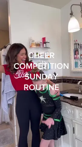 Todays competition day!! DID WE WIN?! Also who likes the top I chose?! Started the vlog with my usually routine however i had to do capris hair and makeup which made me start getting ready super early! But it was all worth it!!! We came in FIRST PLACE! I still can’t believe it!!!😭🥹❤️💋📣#cheercompetition #cheermoms #cheermom #sundayroutine #morningroutine #sundayreset #sundayrestock #sundayvibes #sandiegomom #cheervibes #sandiegolife #motherhoodunplugged #motherhoodunfiltered 