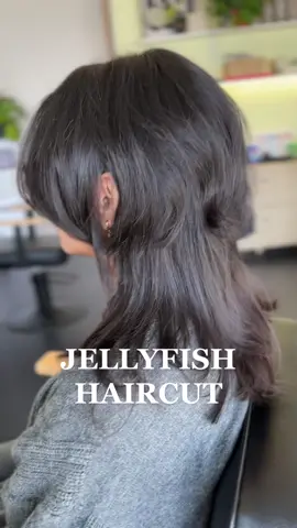 I will always be down for cool different haircuts #jellyfishhaircut #wolfcut  #animehaircut 
