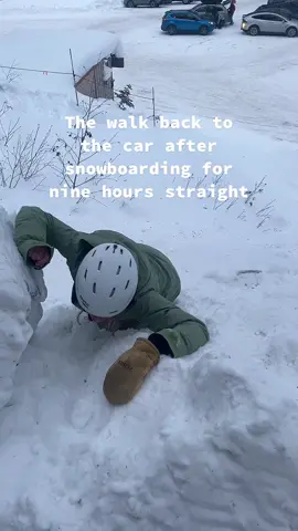 Using my board as a sled>>