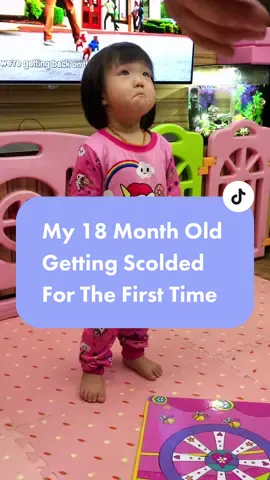 Naughty Daddy!!! 👿 #fyp #toddler #toddlertok #toddlermom #toddlersoftiktok #scolding #gettingscolded #sgbabytiktok 