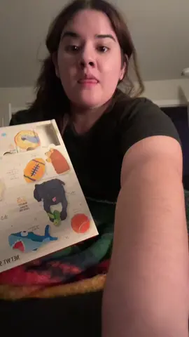 Day 4 of Maggies Advent Calendar from trader Joe’s! #treats #christmas #dog 