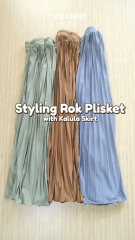 Rok Plisket Premium hanya mulai dari 55K 😱  Siapa yang jatuh cinta sama rok plisket premium satu ini? Kalula Plisket ini punya 18 pilihan warna yang pasti diantaranya ada warna kesukaan kalian 😍 Yuk checkout buruan! #rokplisketpremium #cottoninch #viraltiktok #NonStopAntiNgedrop 