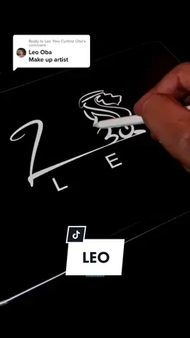 Replying to @Leo Yow Curtina Oba #logo #signature #signatureideas #logodesign #logos #leo 